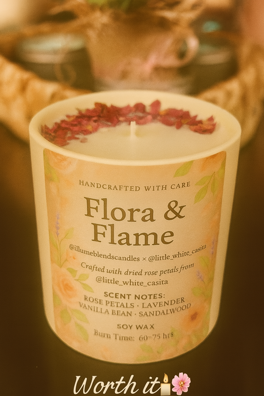 Flora & Flame | Collaboration Candle