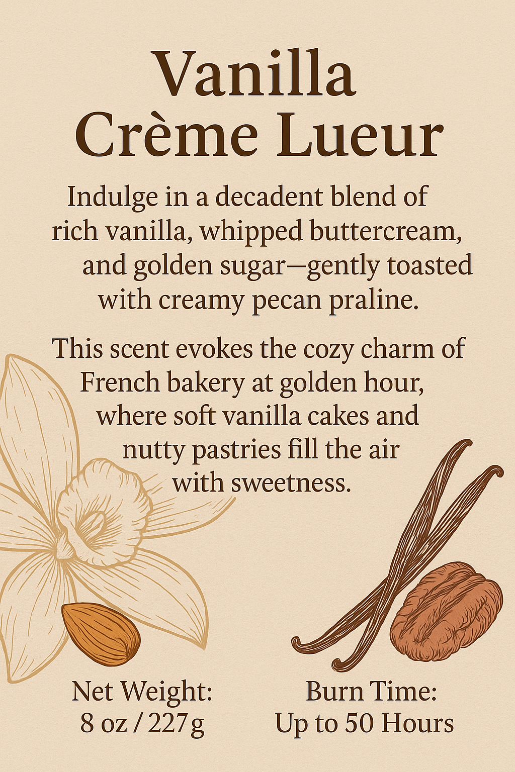 Vanilla Crème Lueur
