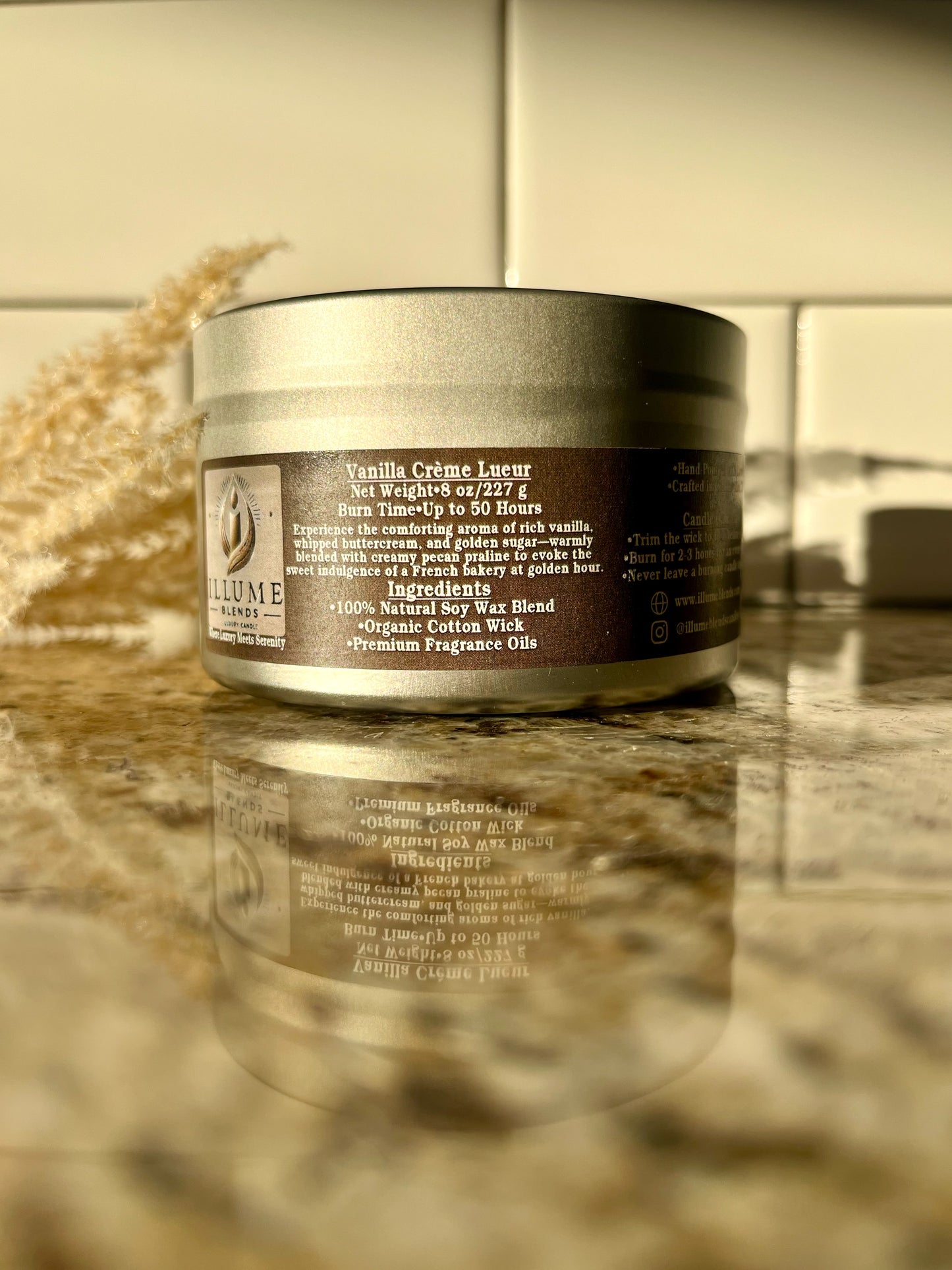 Vanilla Crème Lueur | Premium Luxury Candle