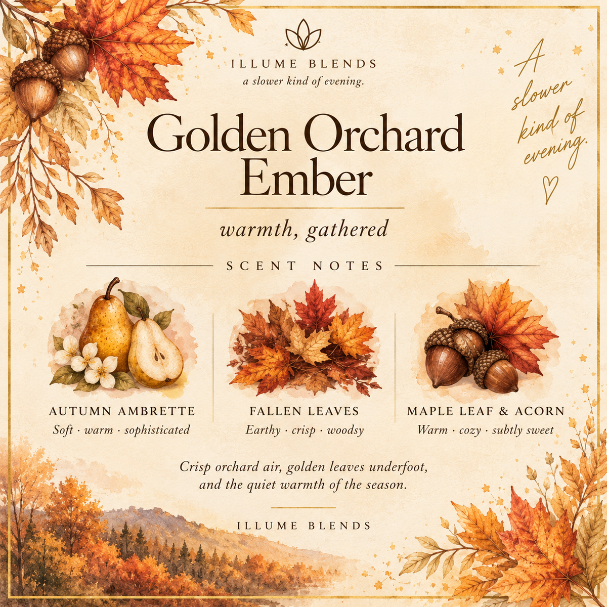 Golden Orchard Ember | Limited Fall Candle