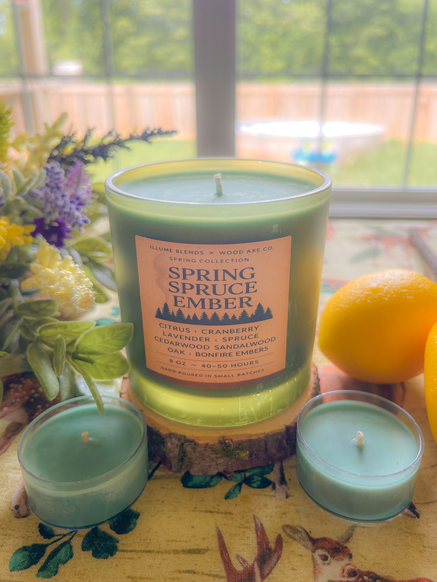 Spring Spruce Ember – Illume Blends x Wood & Axe Co.